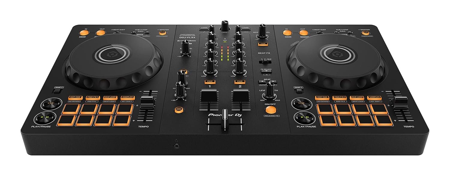 Pioneer DDJ-FLX4 2-channel DJ Controller For Multiple DJ