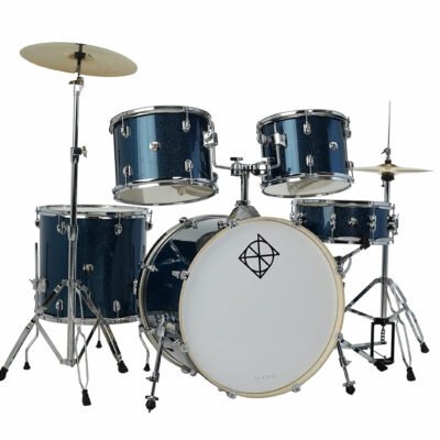 Dixon Spark 5-Piece Drum Kit – Ocean Blue Sparkle