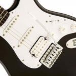 Fender Squier Bullet Stratocaster With Tremolo HSS Electric Guitar - Black3