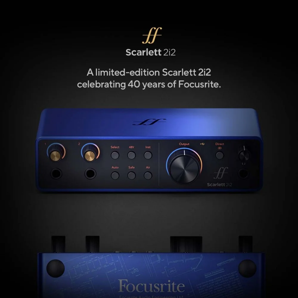 Click the image to view Focusrite products.