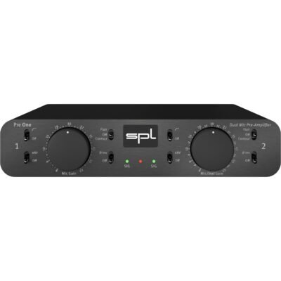 SPL Pre One Dual-channel Microphone Preamplifier (2)