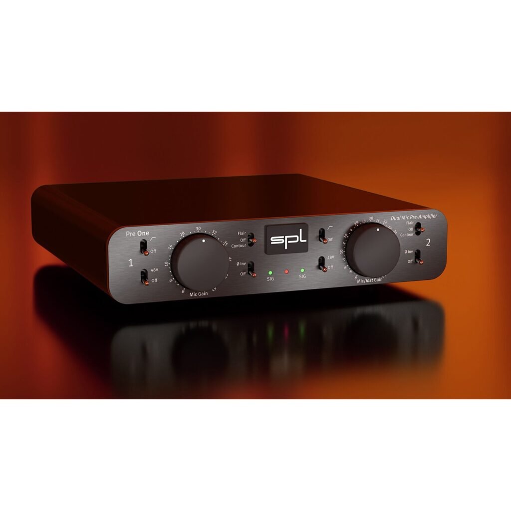 SPL Pre One Dual-channel Microphone Preamplifier (4)
