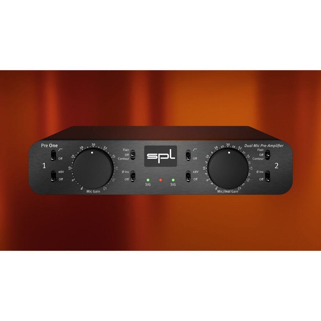SPL Pre One Dual-channel Microphone Preamplifier (5)