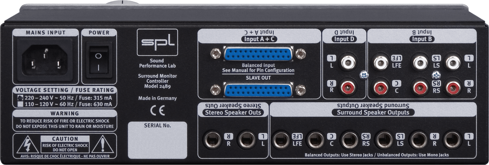SPL SMC 5.1 – Surround Monitor Controller (1) SPL SMC 5.1 – Surround Monitor Controller (1)
