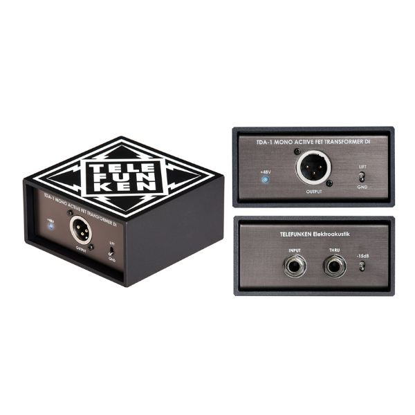 Telefunken TDA-1 Mono Active Direct Box (2)