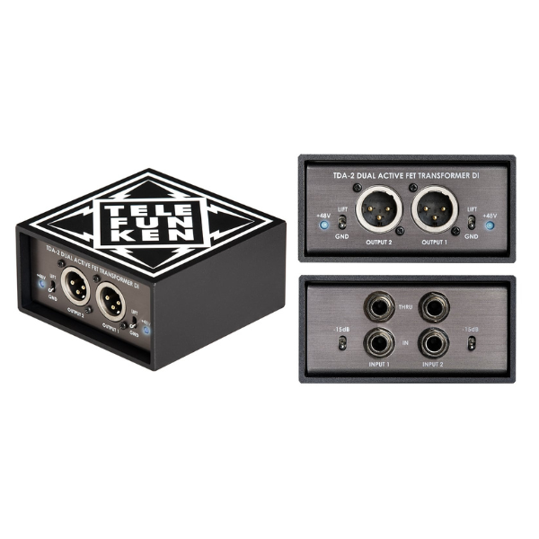 Telefunken TDA-2 Dual Active Direct Box (2)