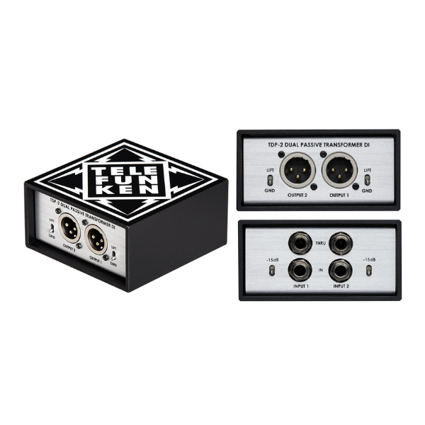Telefunken TDP-2 Dual Passive Direct Box (2)