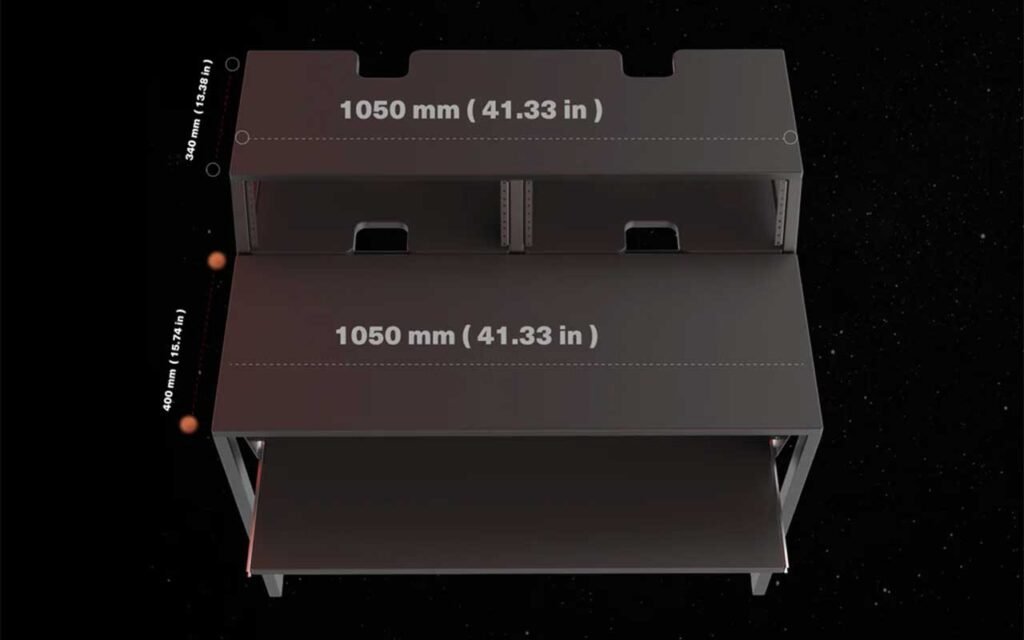 Wavebone Star Rover 6U Studio Desk (6)