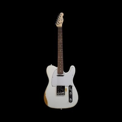 NEWEN NEW-RLC-TL Relic Telecaster Style Electric Guitar - White