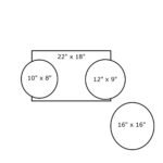 Natal Cafe Racer Series UF22 4 Piece Shell Pack Acoustic Drum Kit - Sea Foam Green (2)