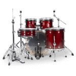 Natal KAR-UF22-RST Arcadia Series US Fusion 5-Piece Shell Pack Acoustic Drum Kit with Hardware & Stands (3)