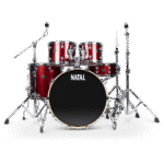 Natal KAR-UF22-RST Arcadia Series US Fusion 5-Piece Shell Pack Acoustic Drum Kit with Hardware & Stands (4)