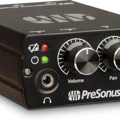 Presonus HP2 Headphone Amplifier, Black (1)