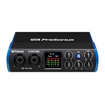 Presonus Studio 24c 2×2 USB-C Audio Interface (2)