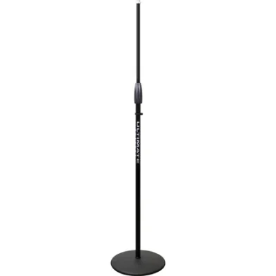 Ultimate Support MC-05 Round Base Microphone Stand - Black (4)