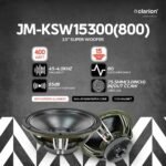 Clarion JM-KSW15300(800) 15 400W Transducer