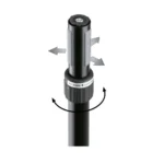 Konig & Meyer, Distance Rod with Hand Crank and Ring Lock 2