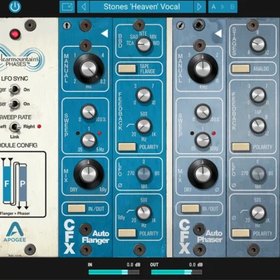 Apogee Clearmountain's Phases FlangerPhaser Plug-in