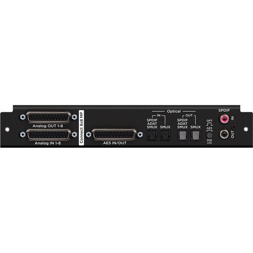 Apogee Electronics Connect 8x8 MP Expansion Module with 8x8 AnalogDigital IO and 8 Mic Preamps for Symphon Apogee Electronics Connect 8x8 MP Expansion Module with 8x8 AnalogDigital IO and 8 Mic Preamps for Symphon
