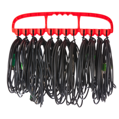 Cable Wrangler – Versatile Cable Management Tool – Red1