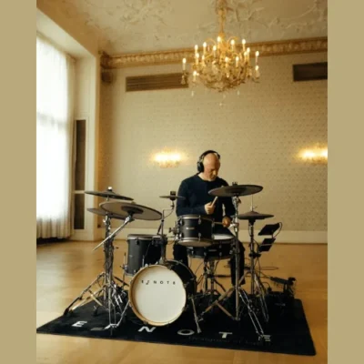Efnote Pro 500X Electronic Drum Set - Black Oak3