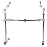 Gibraltar GCS302C Chrome Series Curved Rack with 2 Cymbal Boom Arms (2)