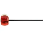 Gibraltar SC-3267 6.25 Red Acrylic Felt Bass Drum Beater (2)