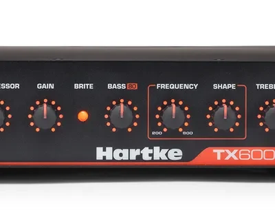 Hartke TX600 Bass Amplifier 600 Watts at Your Fingertips