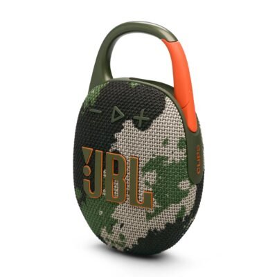 JBL Clip 5 Wireless Ultra-Portable Bluetooth Speaker (Squad)