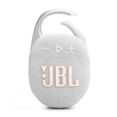 JBL Clip 5 Wireless Ultra-Portable Bluetooth Speaker (White)10