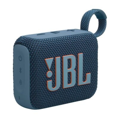 JBL Go 4 Ultra-Portable Bluetooth Speaker (Blue)