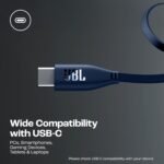 JBL Tune 520C On-Ear Type-C Wired Headphones with Mic (Blue)3