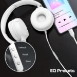 JBL Tune 520C On-Ear Type-C Wired Headphones with Mic (White)