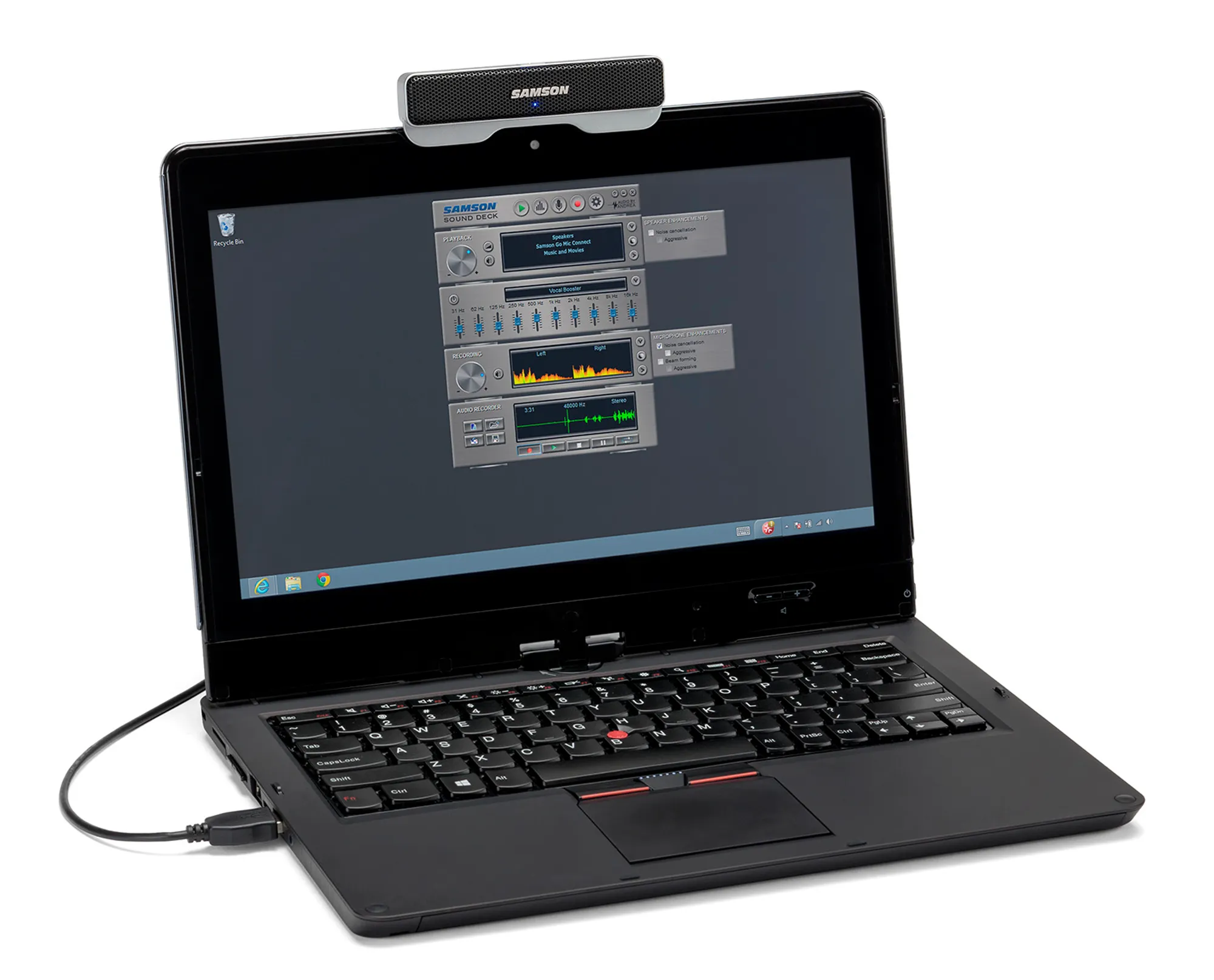 Samson Go Mic Connect USB Microphone with Focused Pattern Technology (2) Samson Go Mic Connect USB Microphone with Focused Pattern Technology (2)