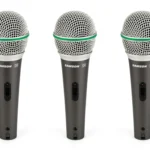 Samson Q6 Dynamic Microphone ( Pack of 3 ) (3)