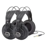 Samson SR850 Semi-Open Studio Headphones 2 Pack