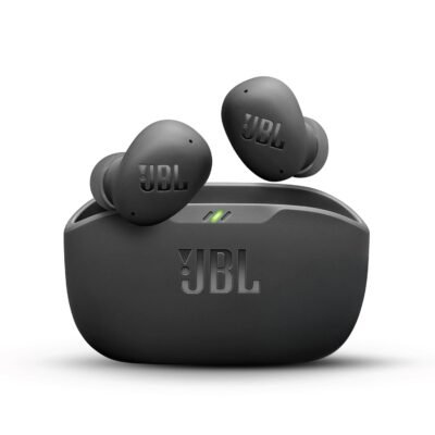 JBL Wave Buds 2 Wireless Earbuds with ANC & 40H Playtime (Black)