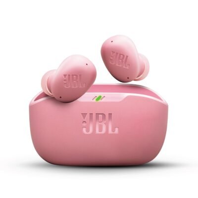 JBL Wave Buds 2 Wireless Earbuds with ANC & 40H Playtime (Pink)
