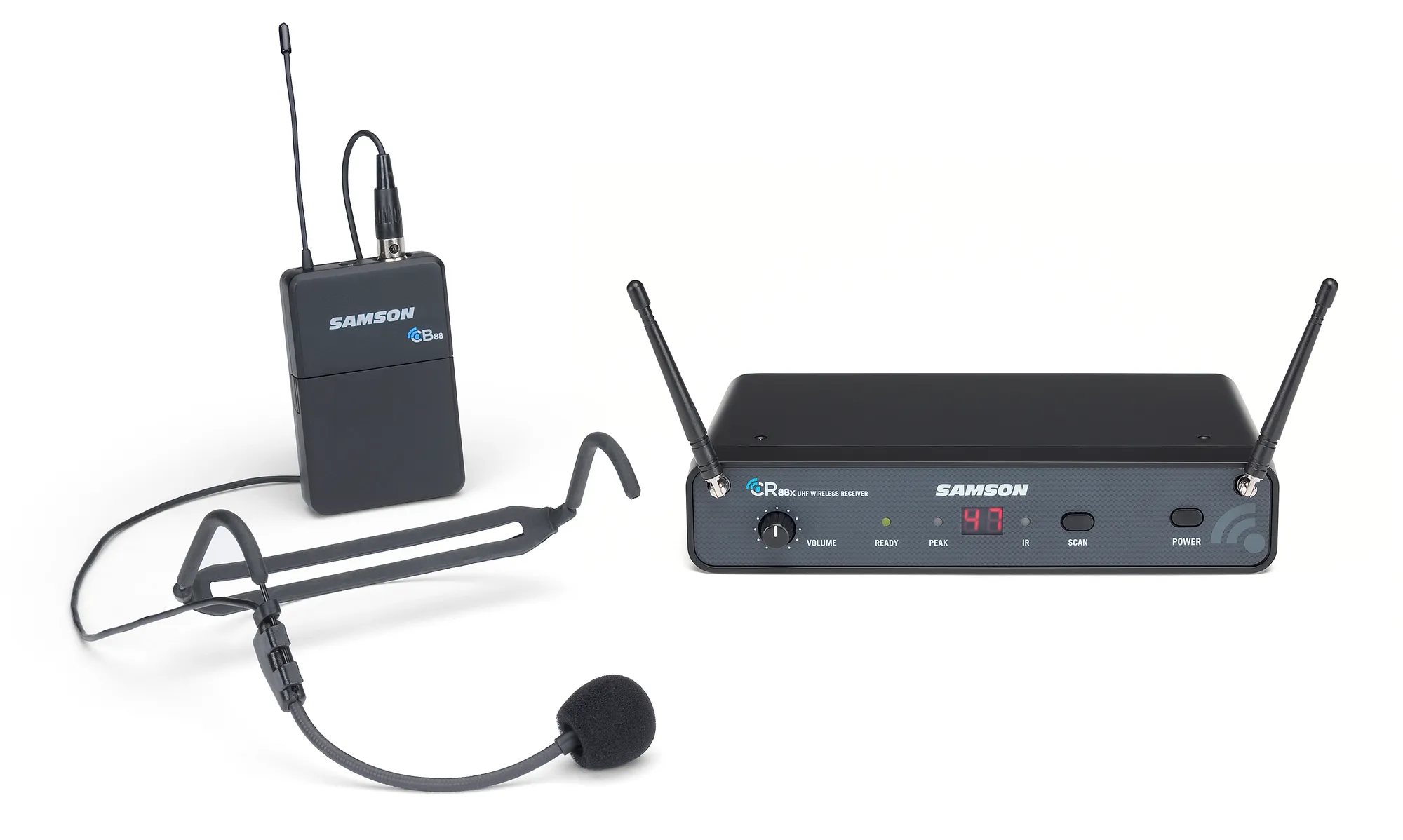 Samson Concert 88x Headset UHF Wireless System with HS5 (6) Samson Concert 88x Headset UHF Wireless System with HS5 (6)