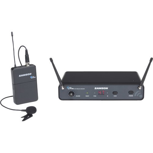 Samson Concert 88x Wireless Lavalier Microphone System with LM5 Lav (8) Samson Concert 88x Wireless Lavalier Microphone System with LM5 Lav (8)