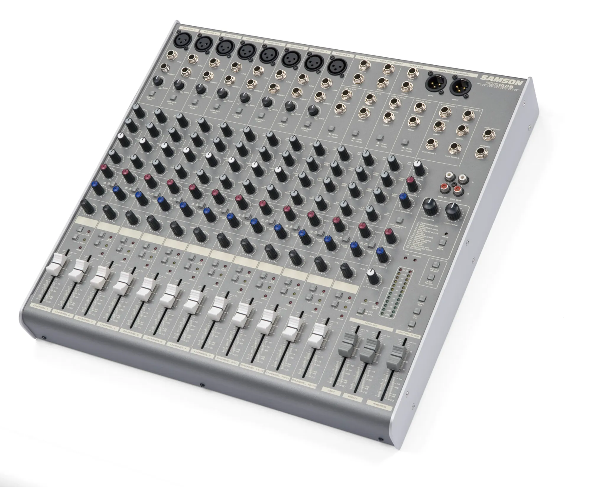 Samson MDR1688 16 Channel Mixer with DSP (2) Samson MDR1688 16 Channel Mixer with DSP (2)