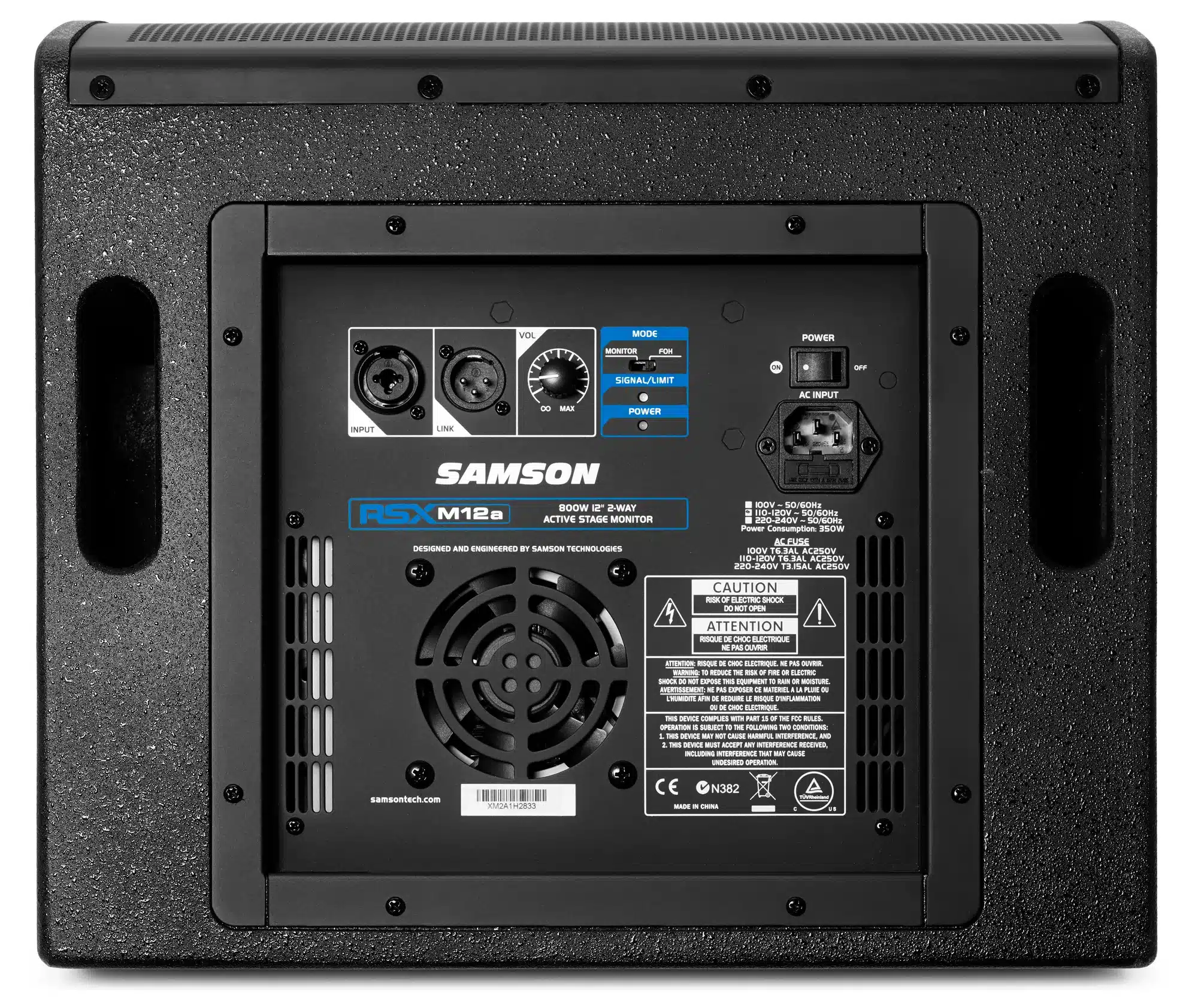 Samson RSXM12A 800W 2-Way Active Stage Monitor (2) Samson RSXM12A 800W 2-Way Active Stage Monitor (2)