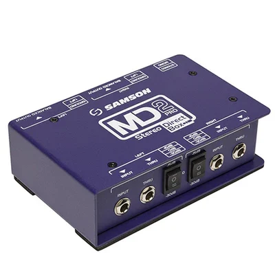 Samson S-Max MD2Pro - Stereo Passive Direct Box