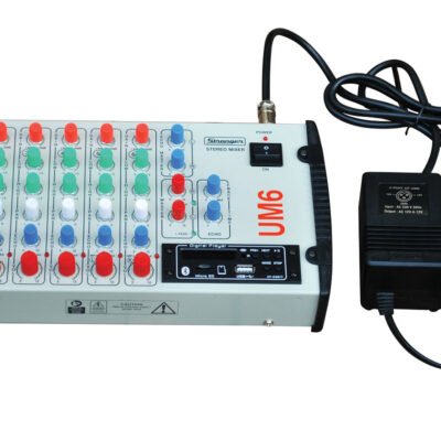 Stranger UM6 6 Channel Audio Mixer with USB & Recording system