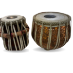 Tabla Set with Hand Engraved Copper Bayan & Sheesham Dayan