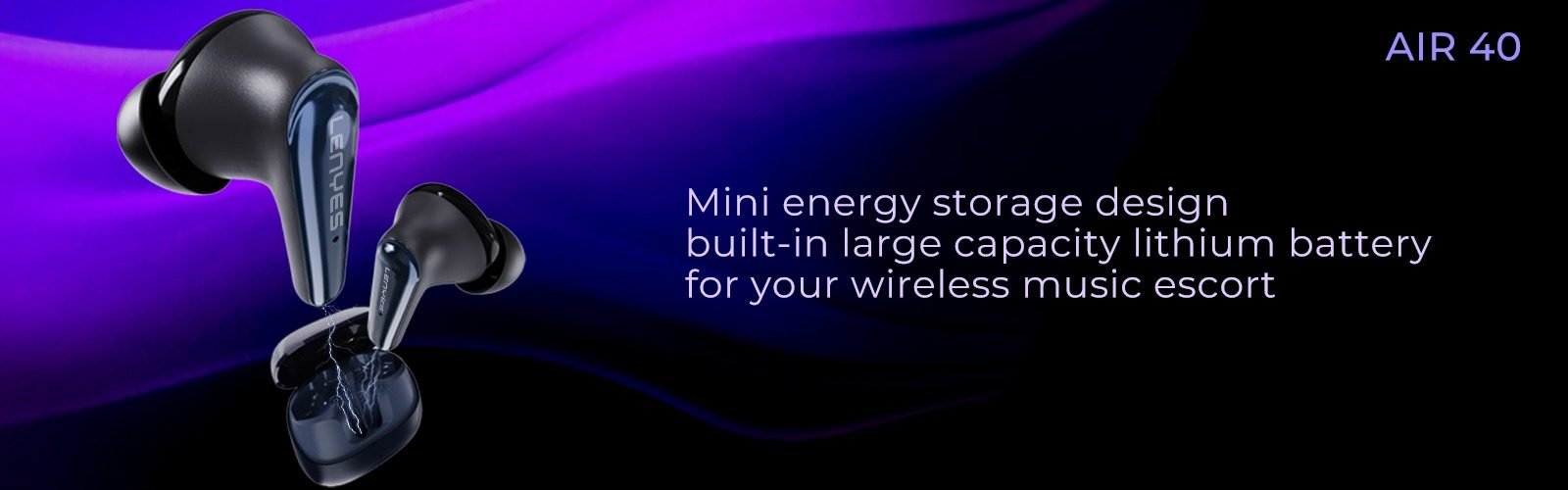 Lenyes Air 40 TWS 20 hours Battery Life (4)