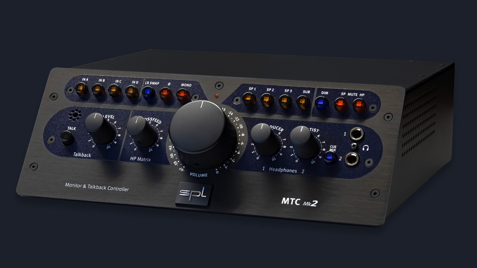 SPL MTC Mk2 – Monitor & Talkback Controller