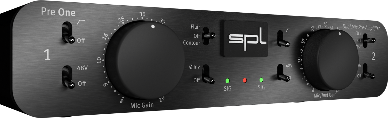 SPL Pre One Dual-channel Microphone Preamplifier (1)