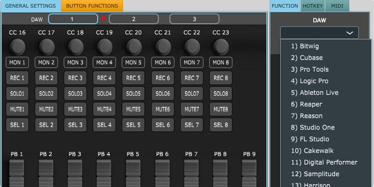 iCON Pro Audio P1-M DAW Control Surface (10)