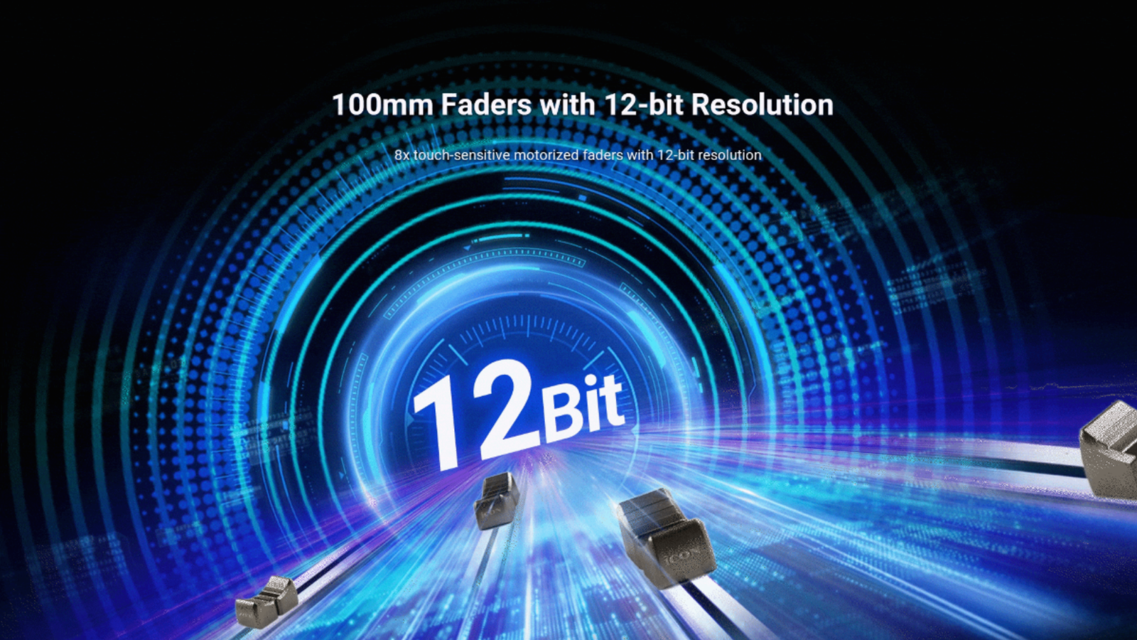 iCON Pro Audio P1-M DAW Control Surface (3)